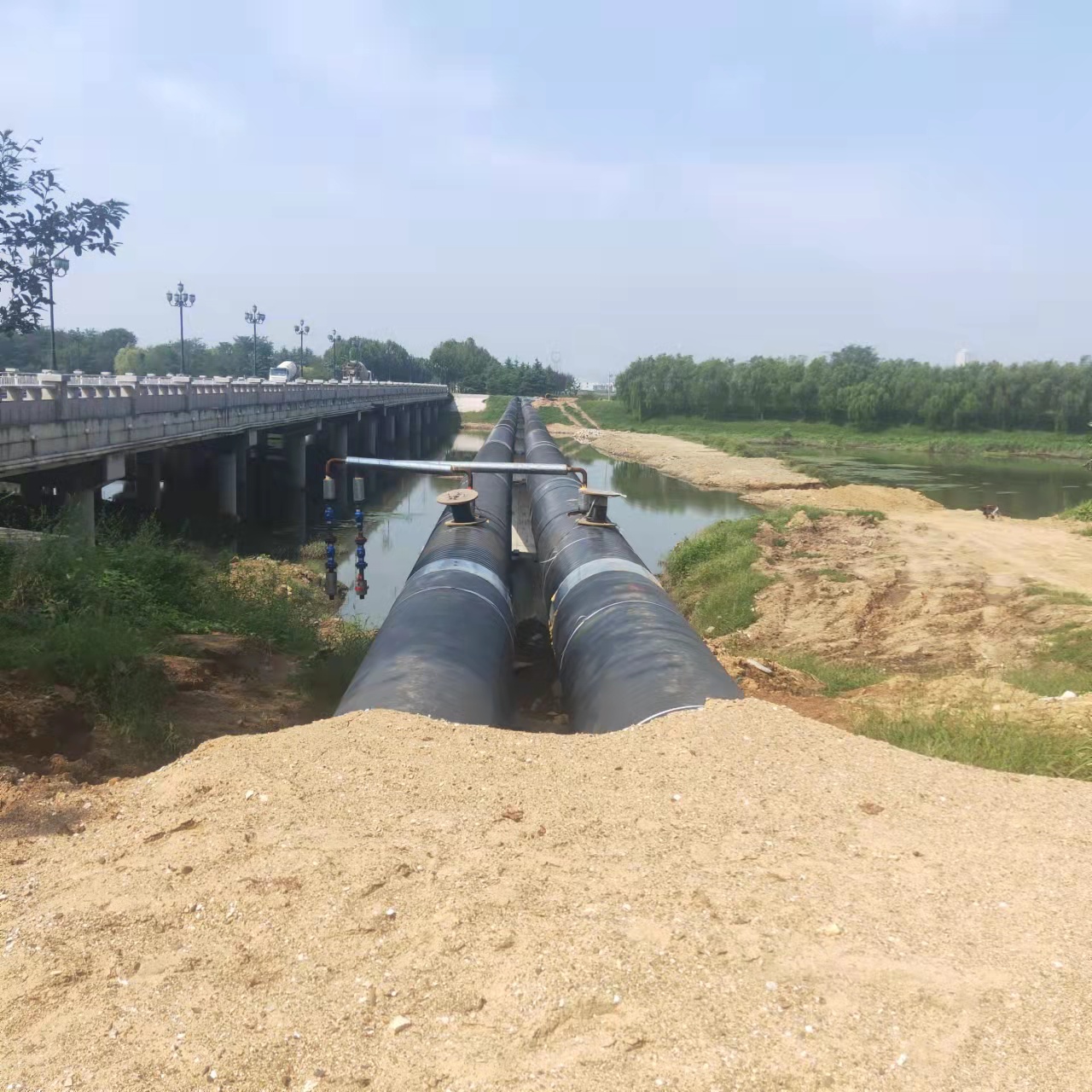 德国管道物理脉冲清洗输油管道清洗